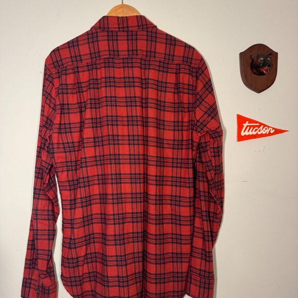 Freenote Cloth Flannel Button-Up (Size: L) - Picture 2 of 2